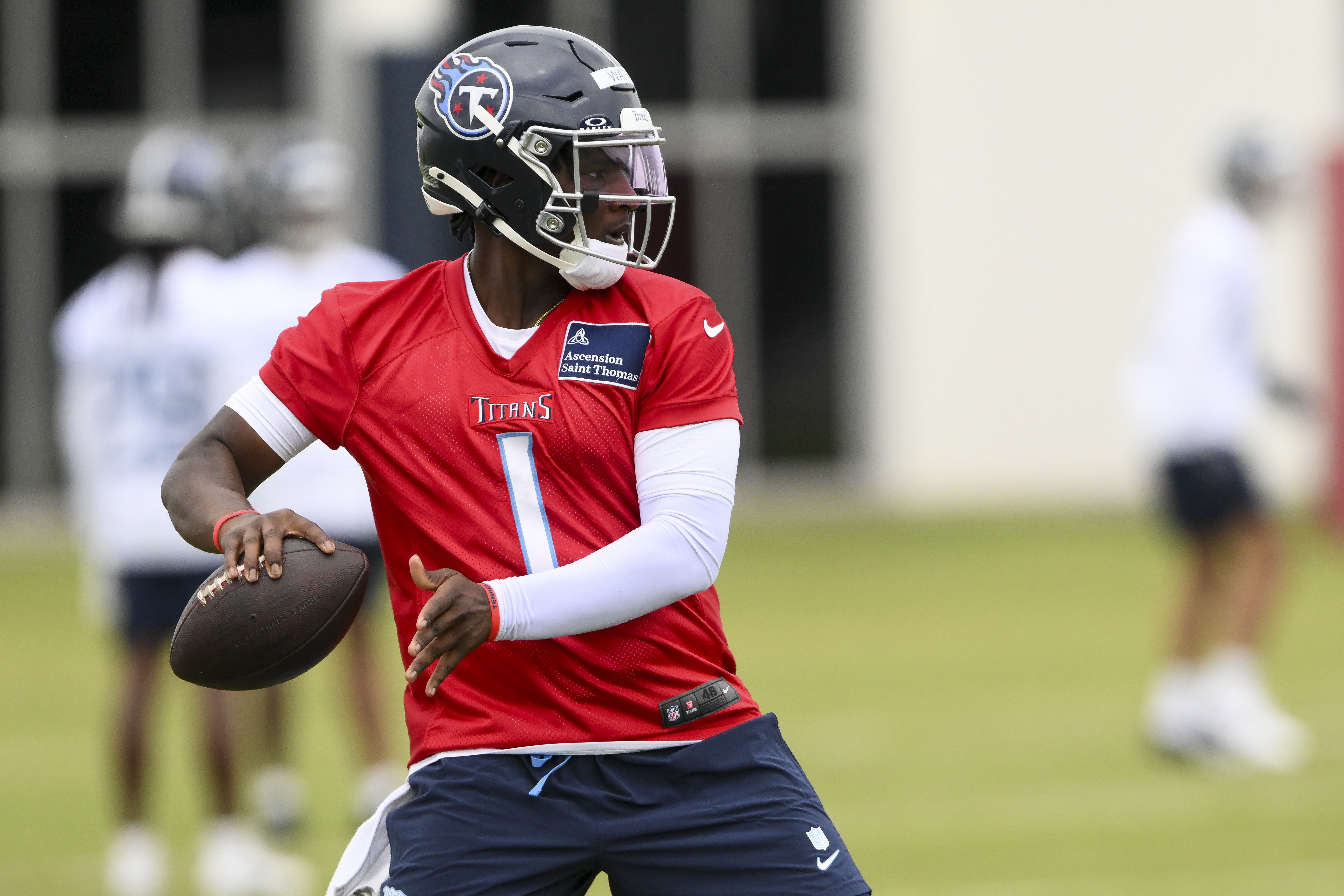 NFL: Tennessee Titans WR Cam Ward - Source: Imagn
